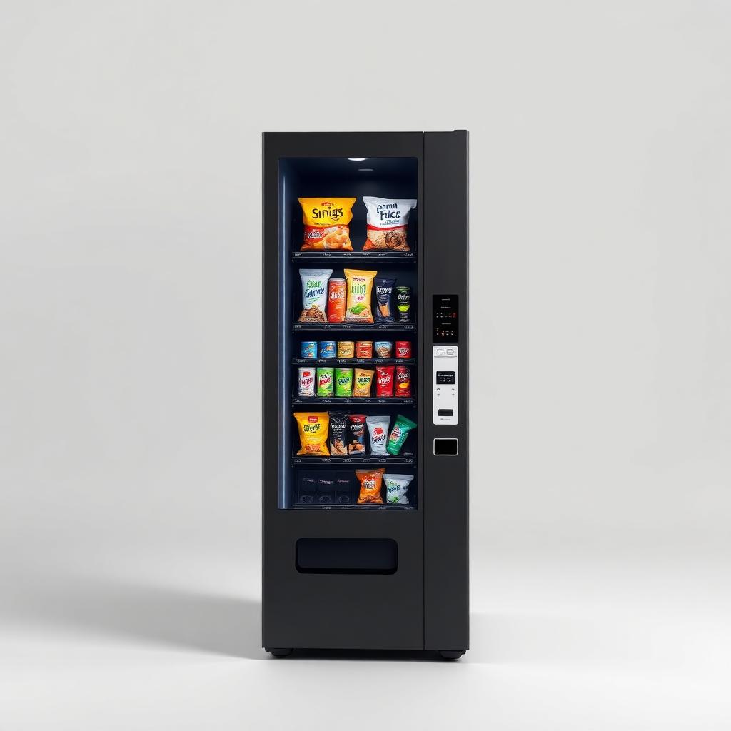 Vaultline T8 Tower snack and beverage vending machine